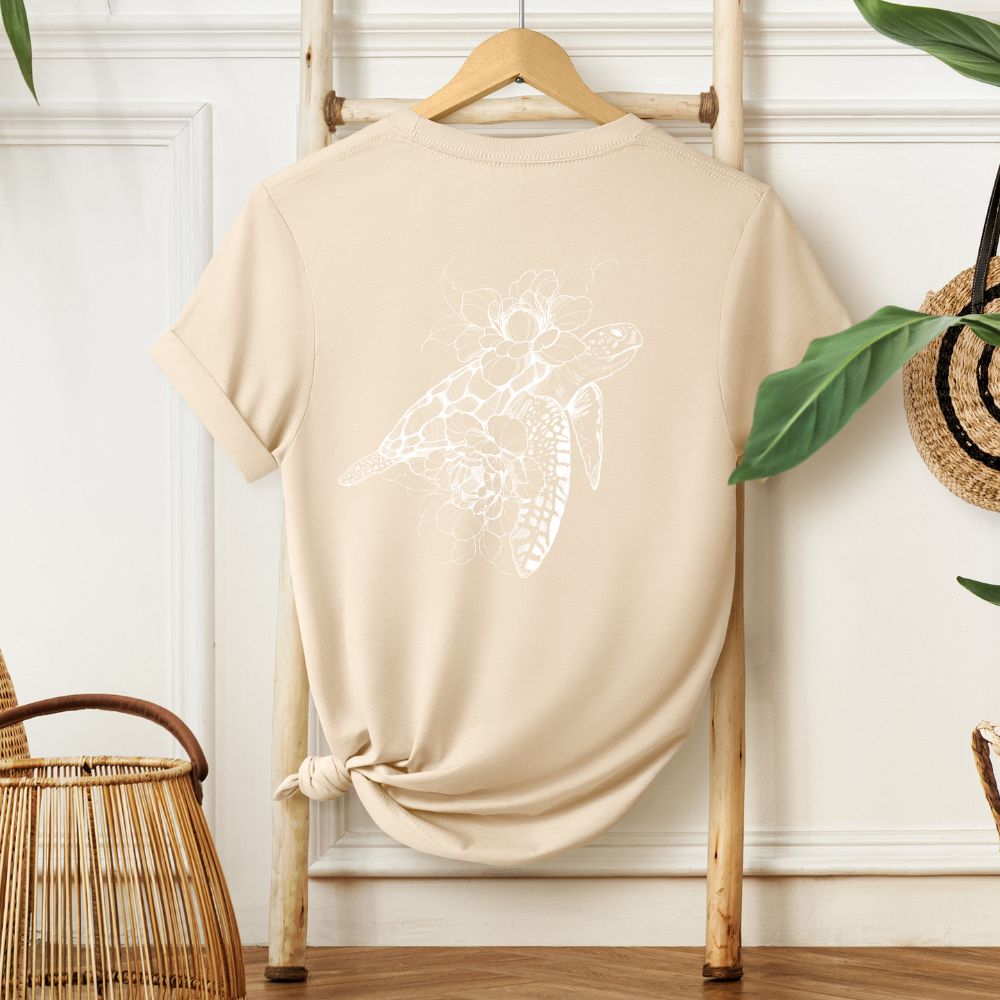 T-Shirt "Floral Turtle"