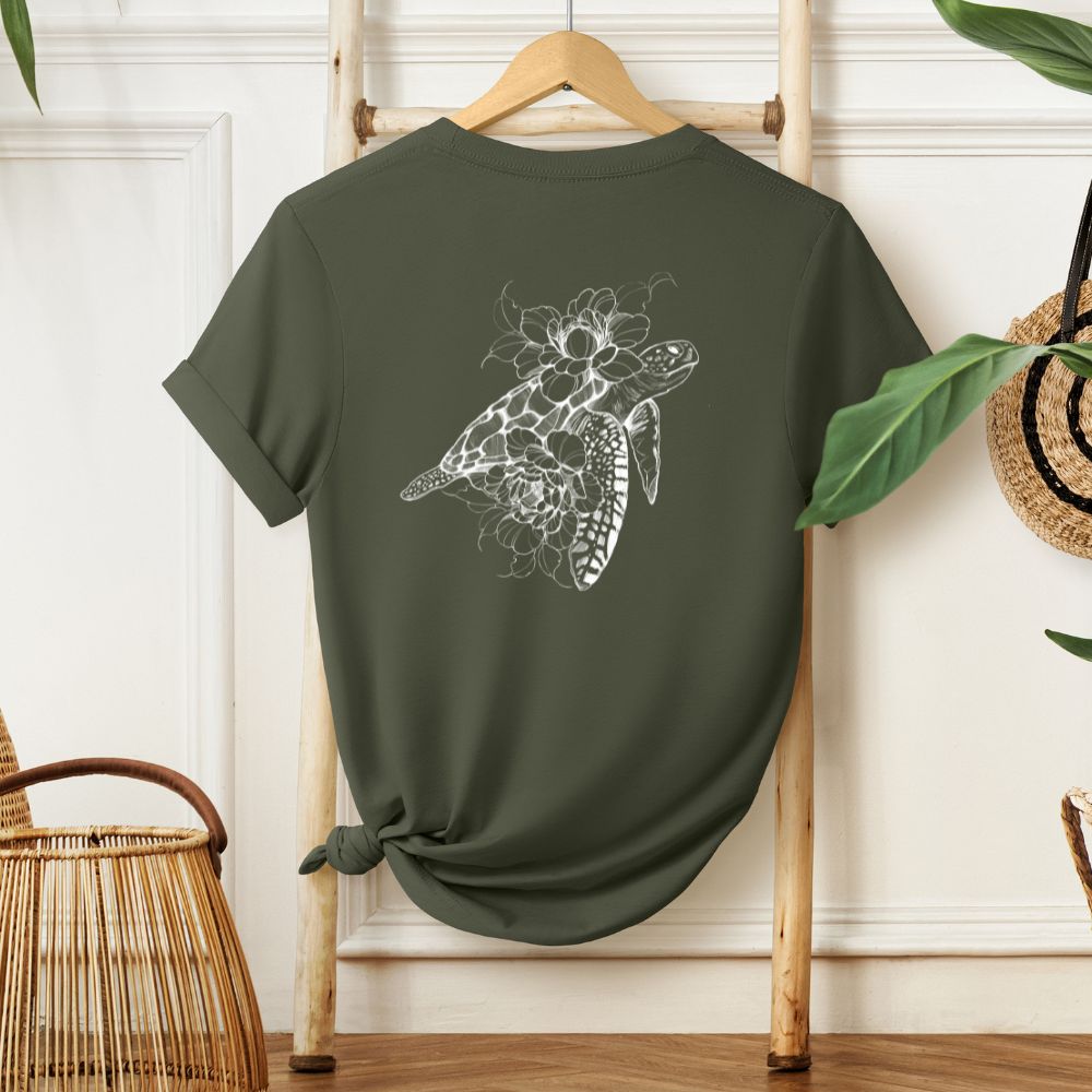 T-Shirt "Floral Turtle"