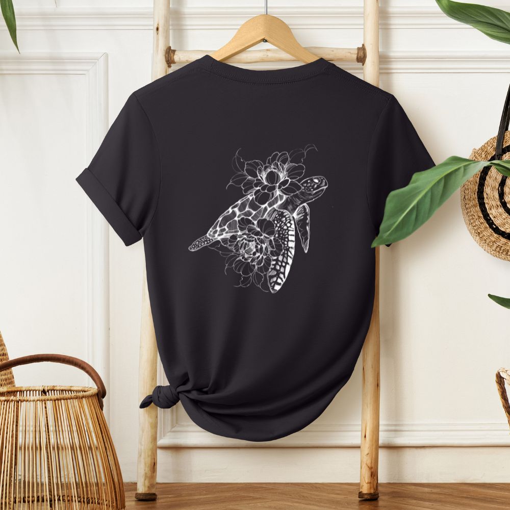 T-Shirt "Floral Turtle"