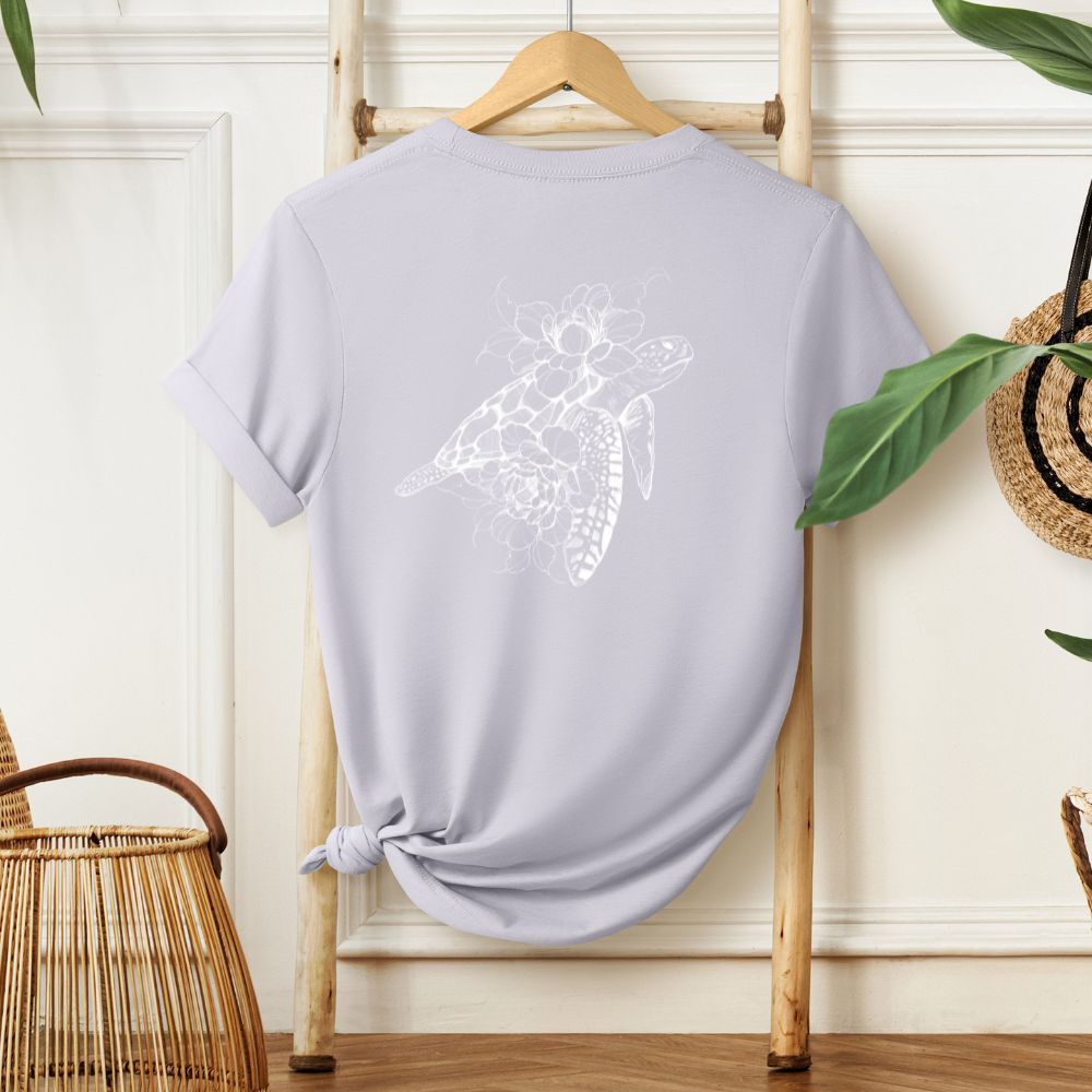 T-Shirt "Floral Turtle"