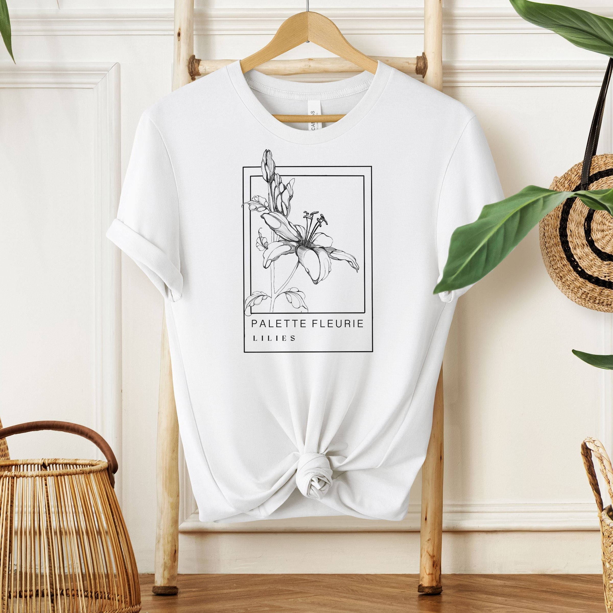 T-Shirt "Palette Fleurie