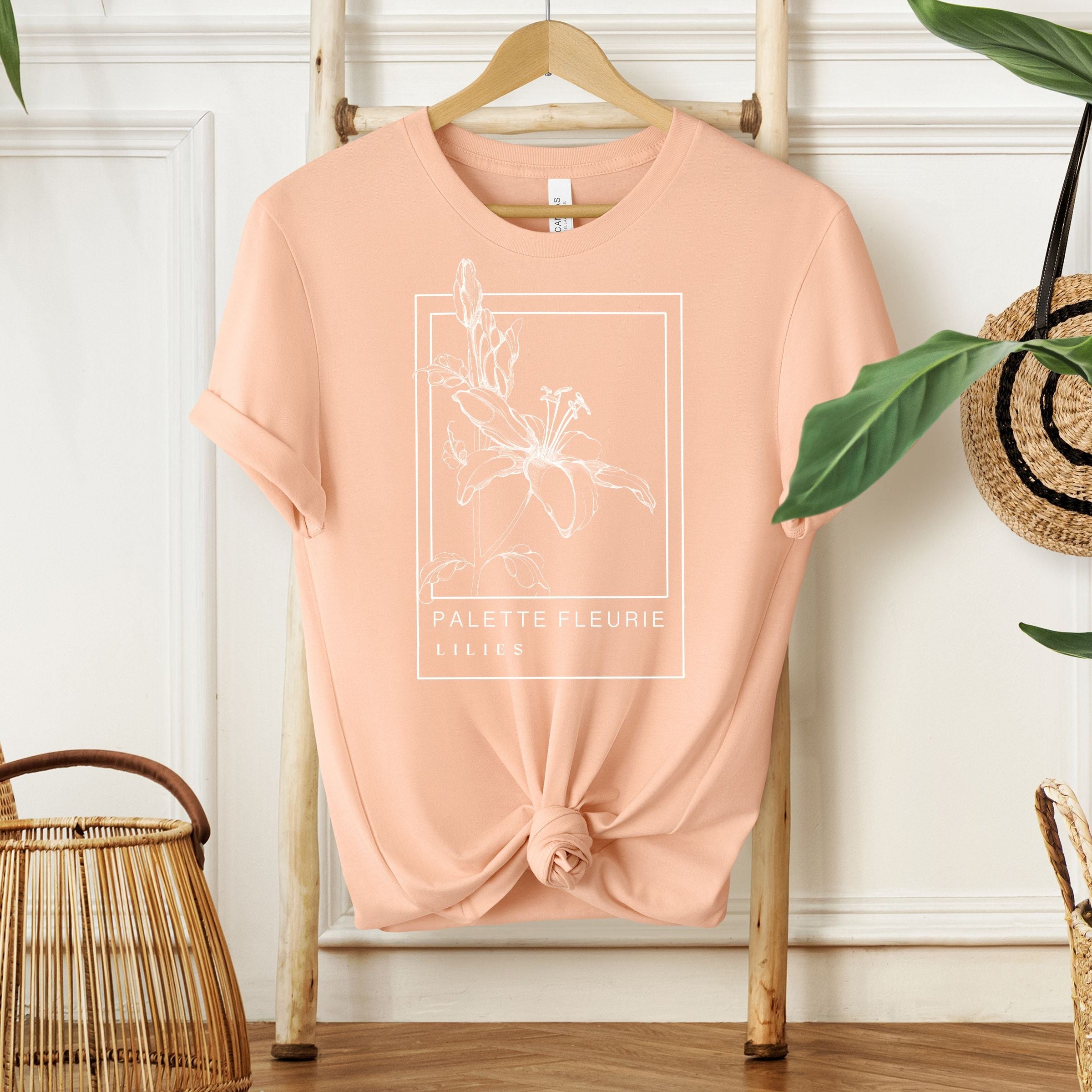 T-Shirt "Palette Fleurie
