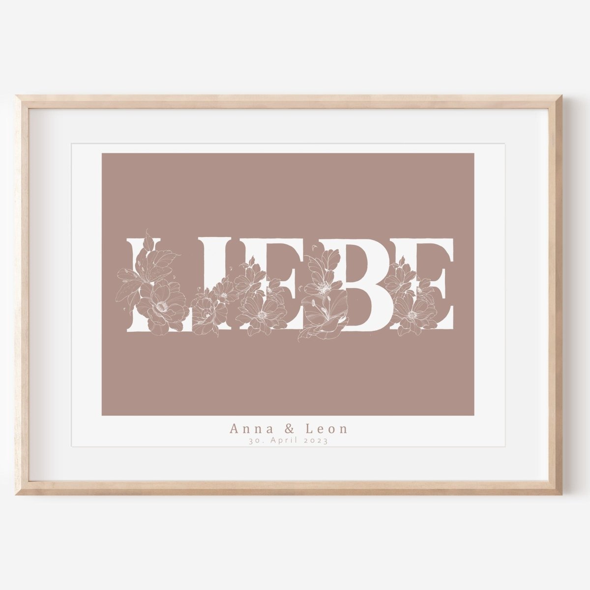 Liebe Poster - Studio Linéa Botanica