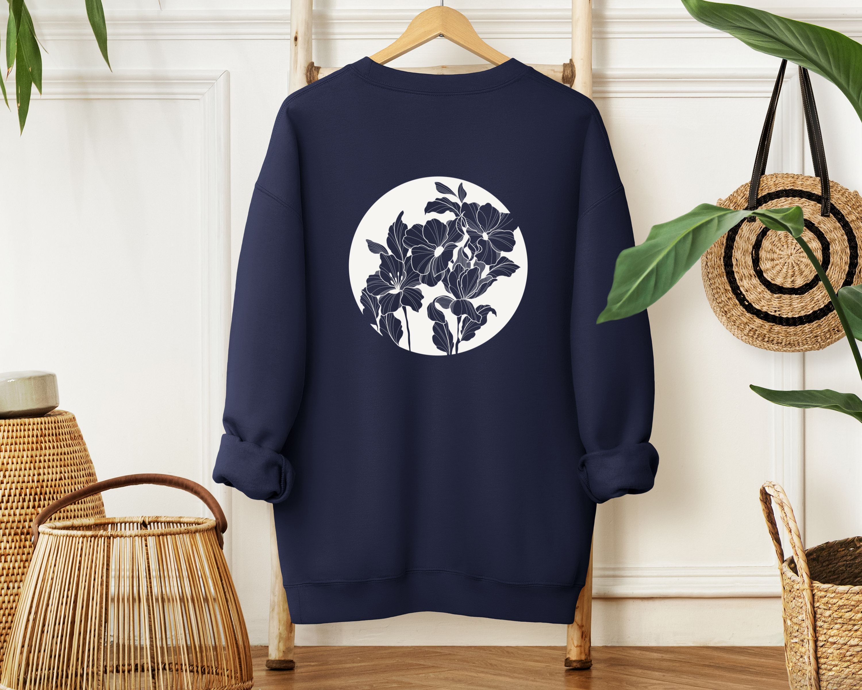 Sweater "Moonlit Florals"
