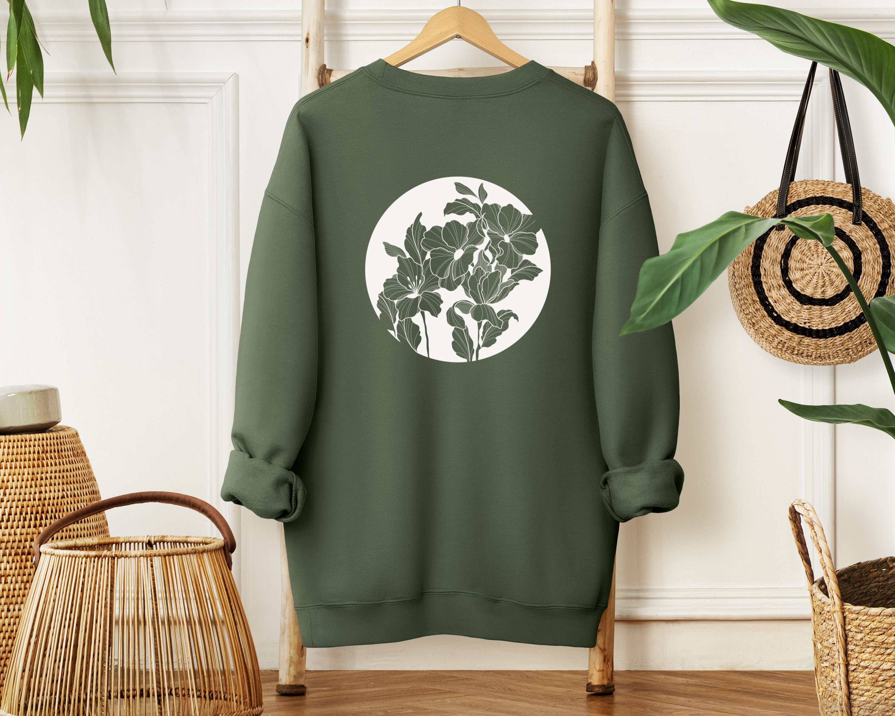 Sweater "Moonlit Florals"