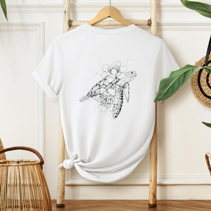 T-Shirt "Floral Turtle"