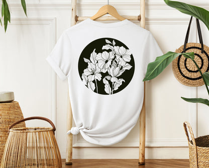 T-Shirt "Moonlit Florals"