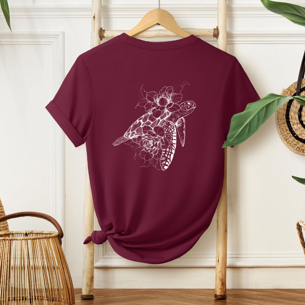 T-Shirt "Floral Turtle"