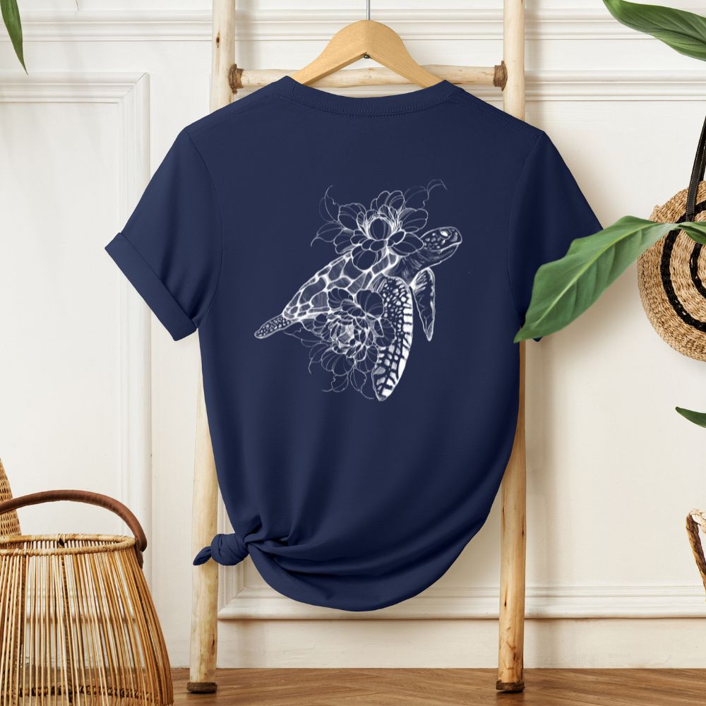 T-Shirt "Floral Turtle"