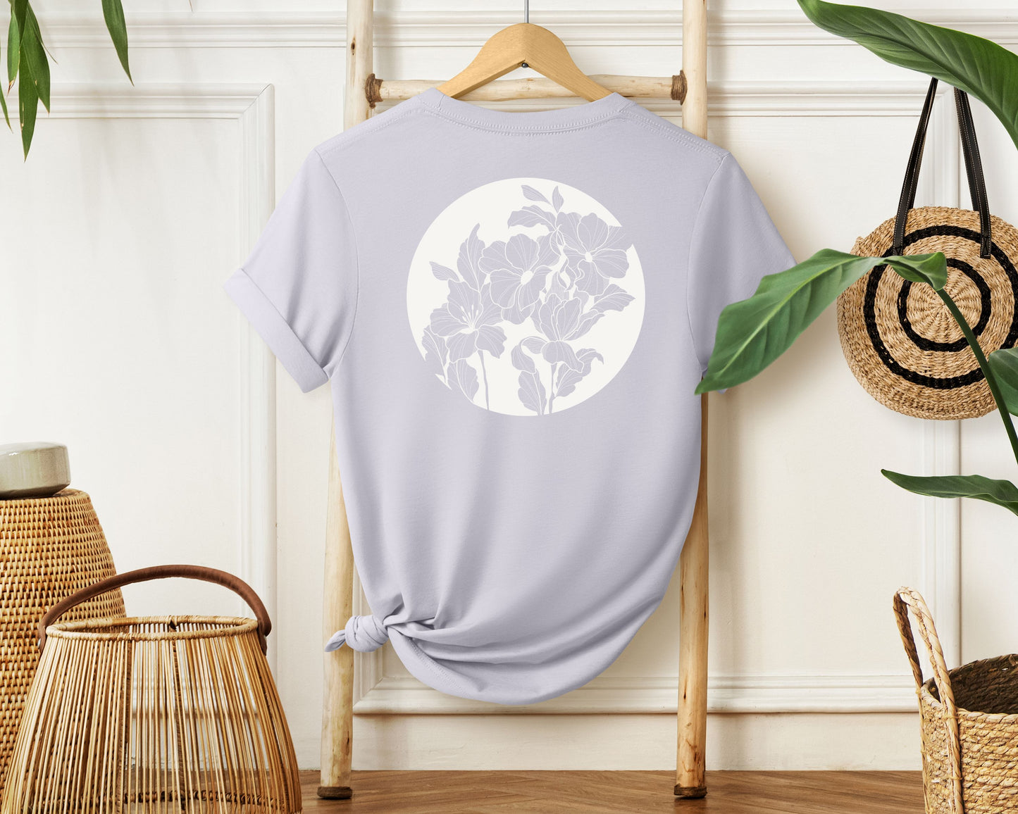 T-Shirt "Moonlit Florals"