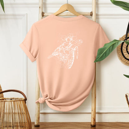 T-Shirt "Floral Turtle"