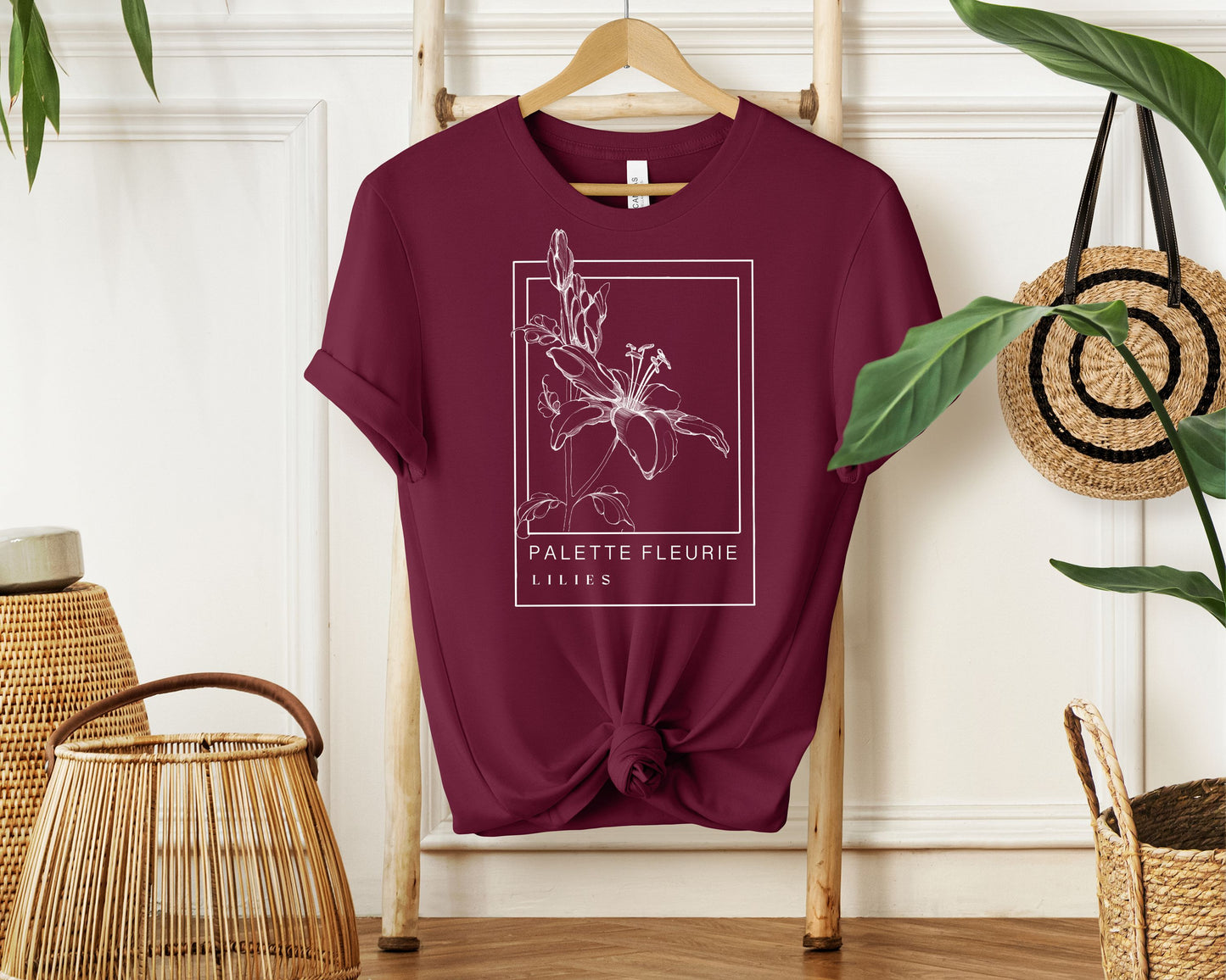 T-Shirt "Palette Fleurie