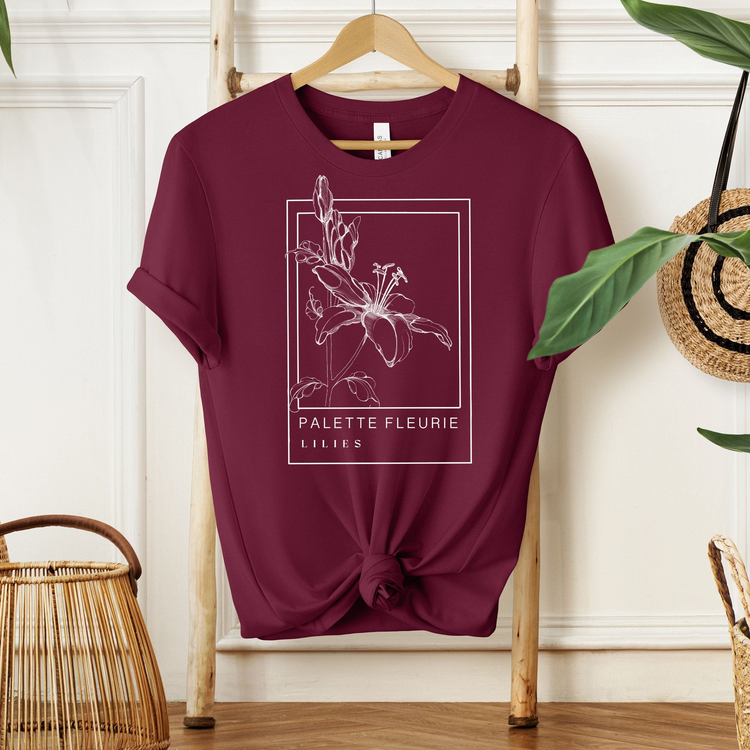 T-Shirt "Palette Fleurie