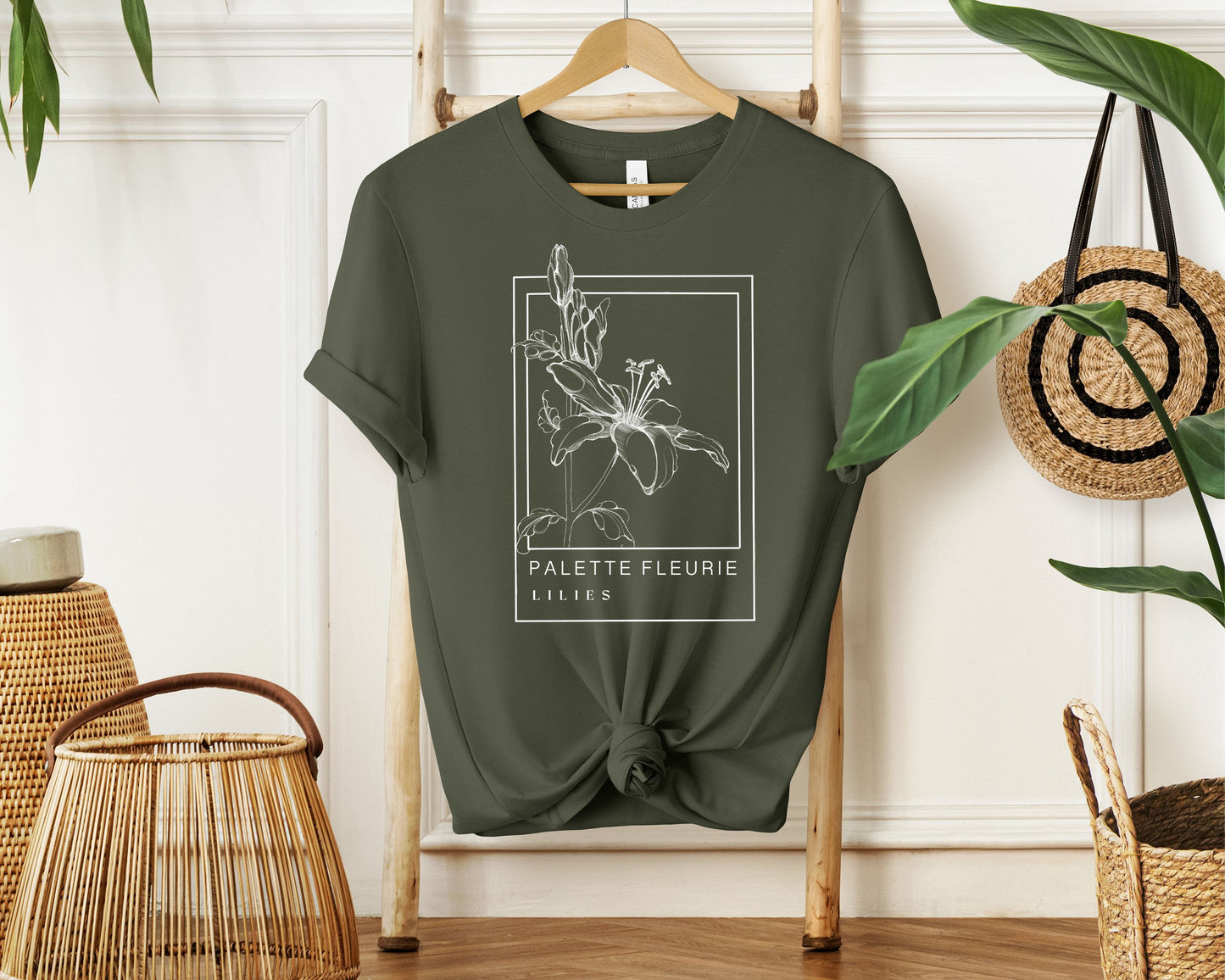 T-Shirt "Palette Fleurie