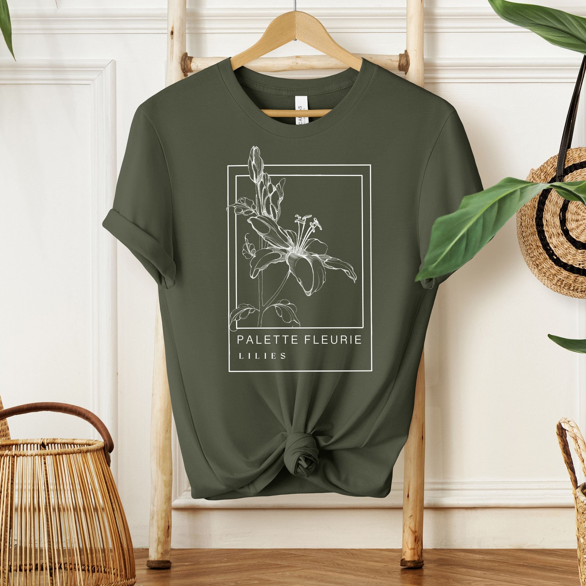 T-Shirt "Palette Fleurie