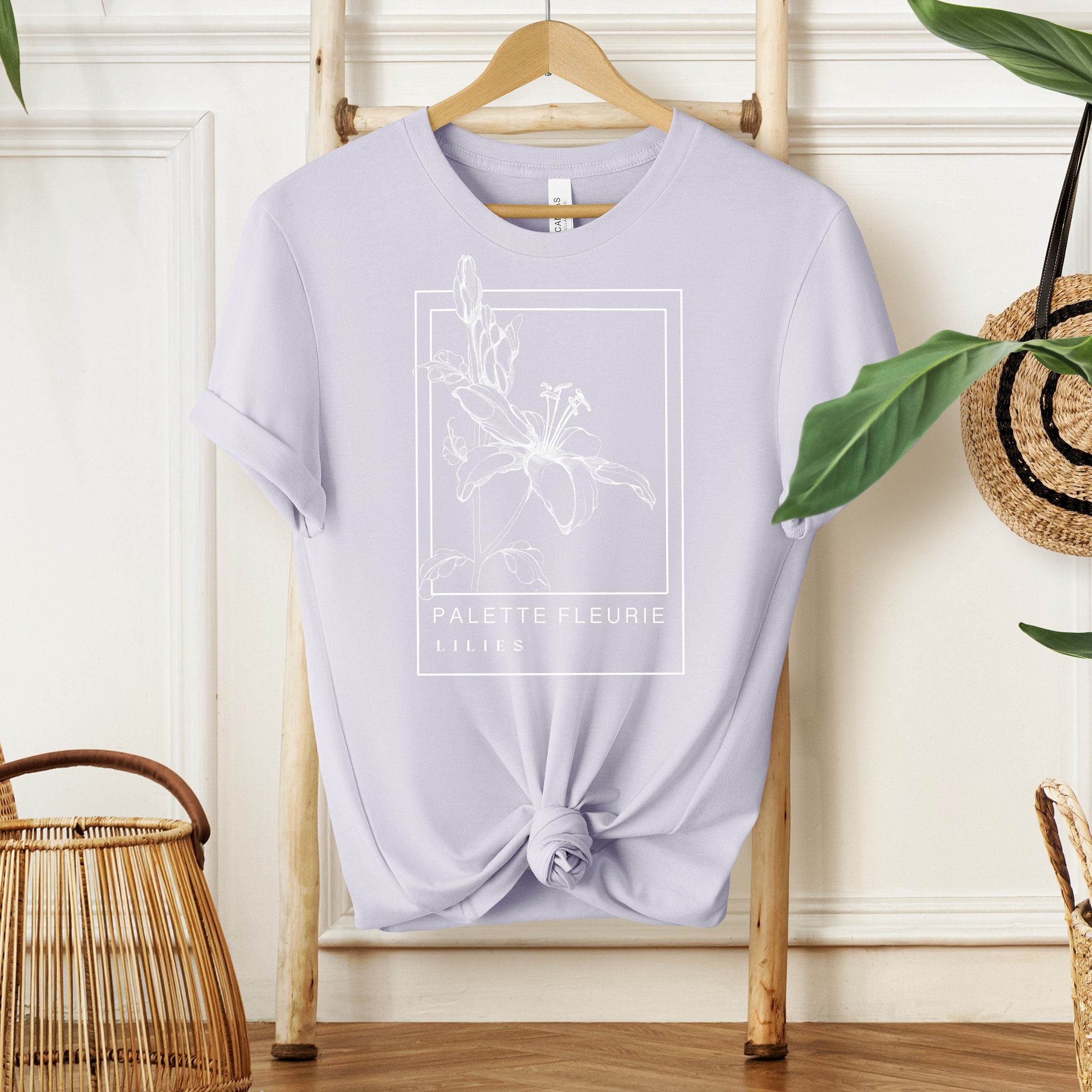 T-Shirt "Palette Fleurie