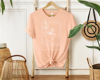 T-Shirt "Palette Fleurie