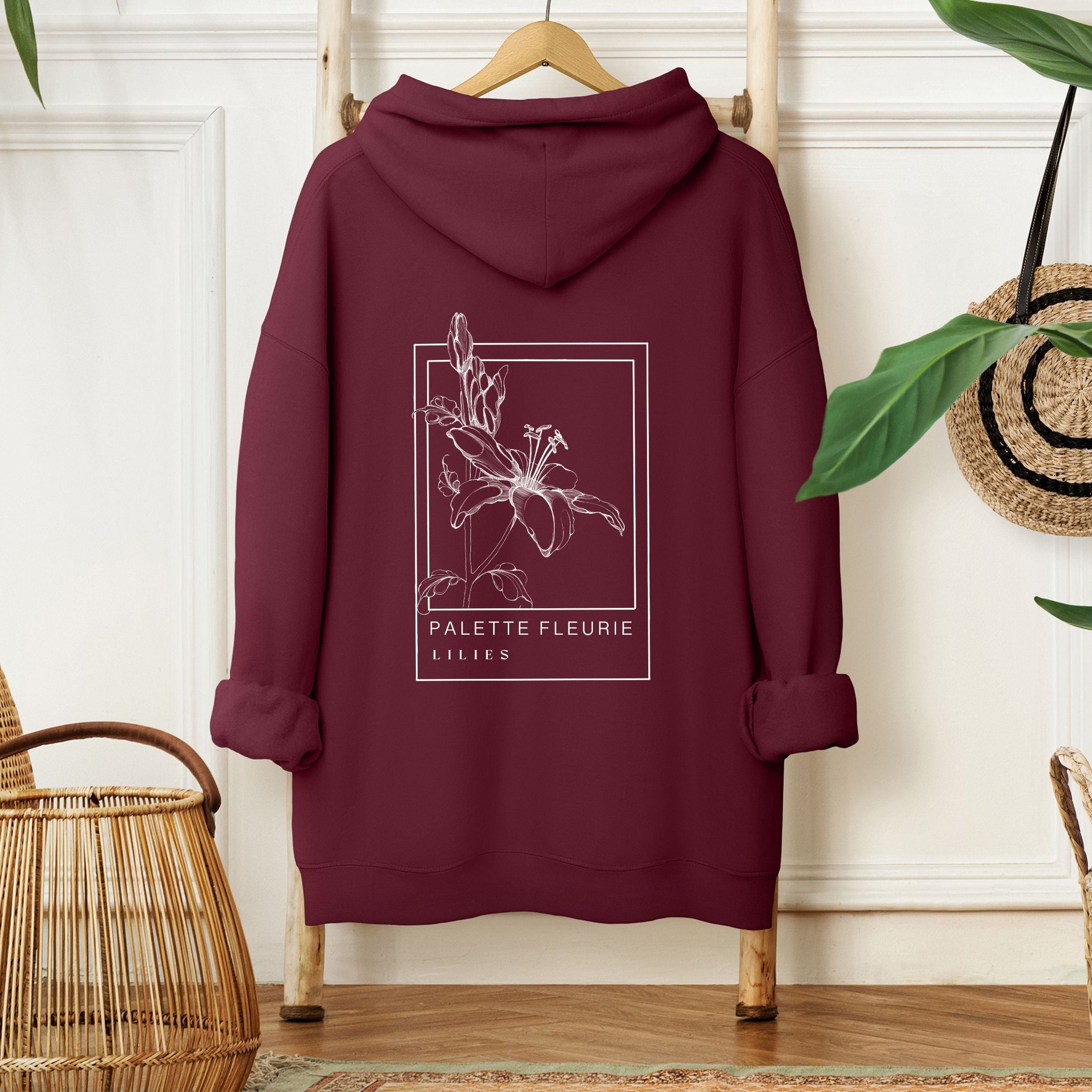 Hoodie "Palette Fleurie"