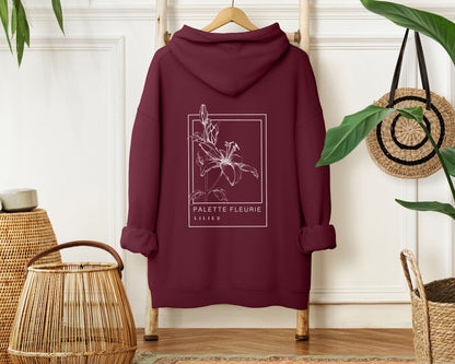 Hoodie "Palette Fleurie"