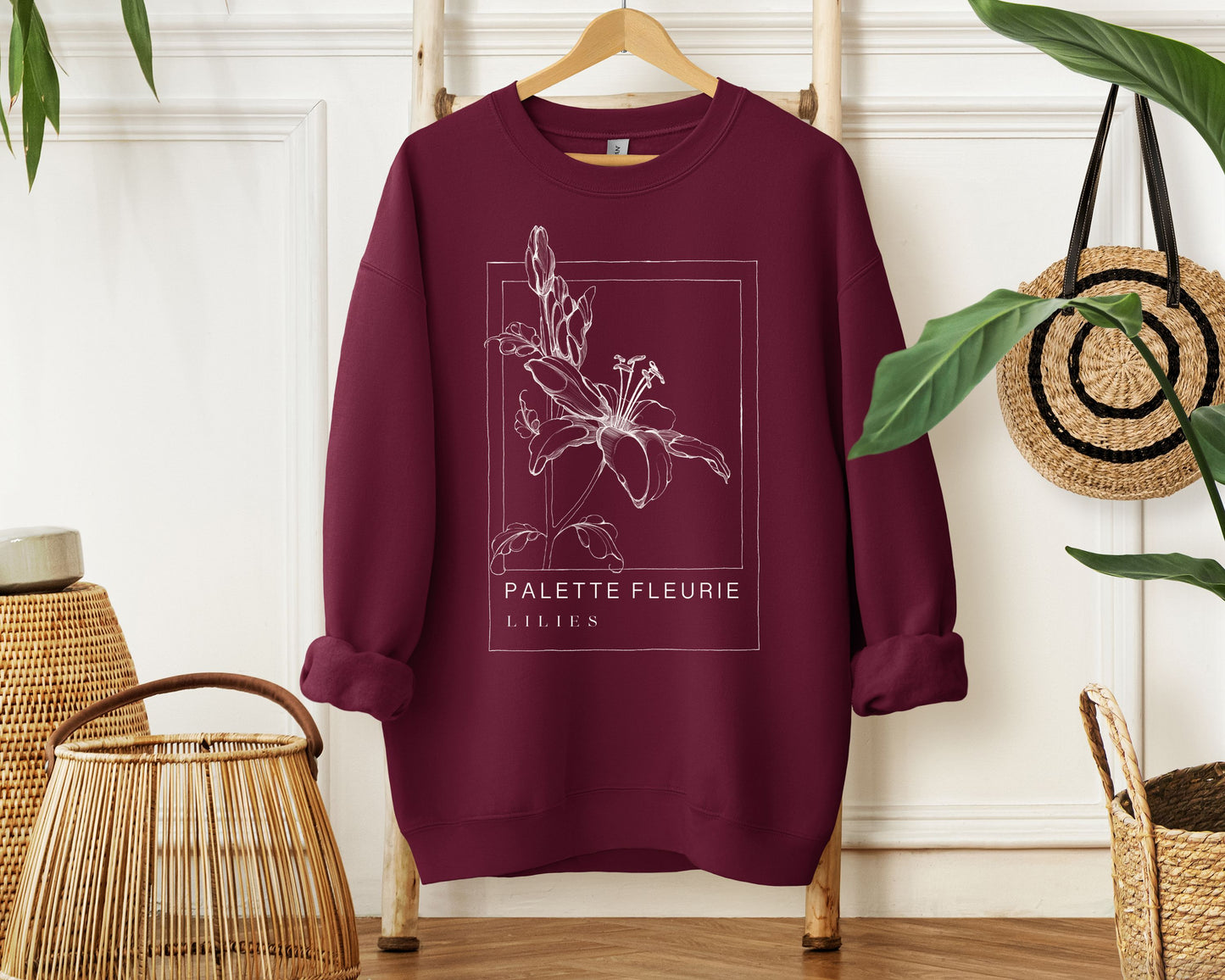 Sweater "Palette Fleurie"
