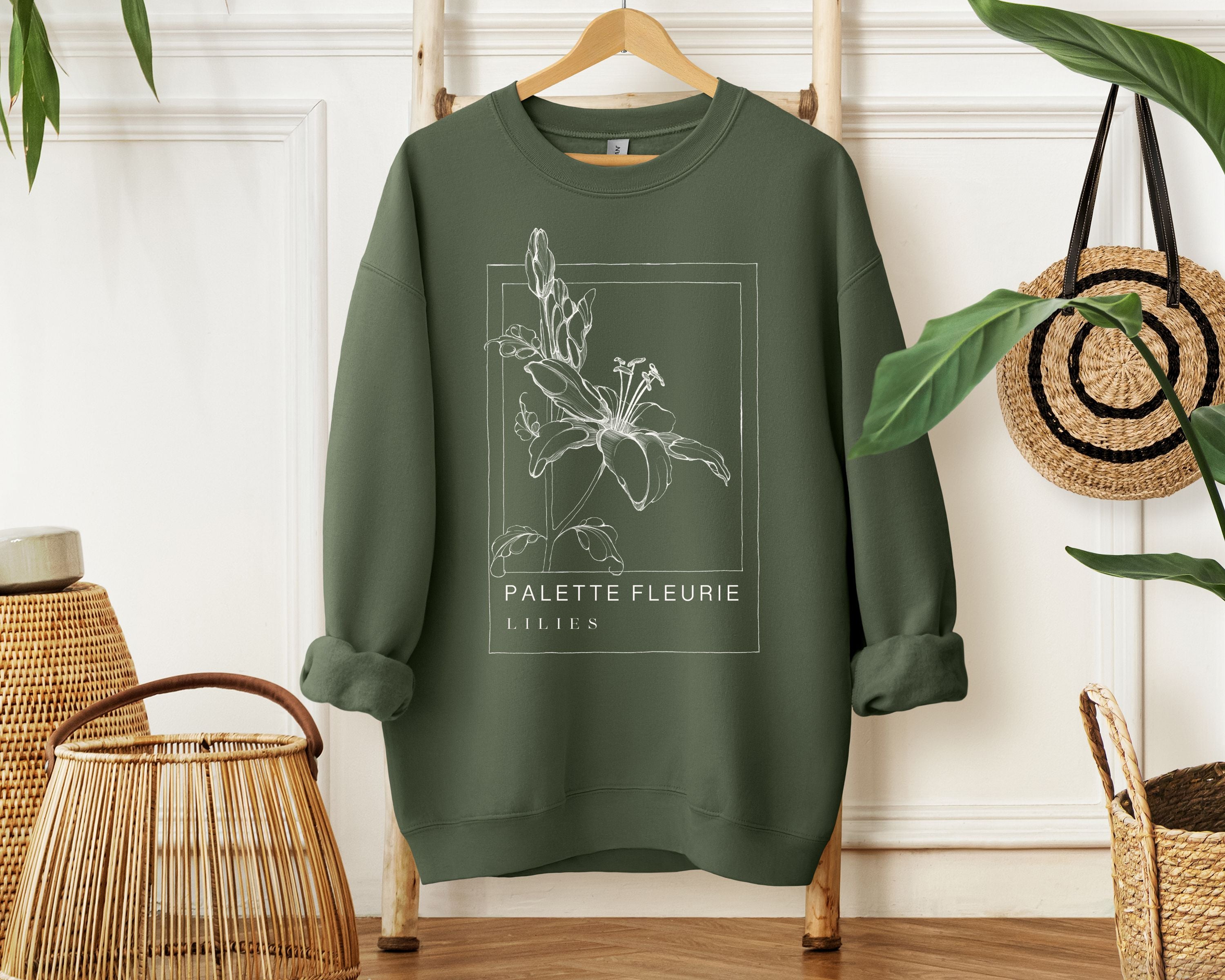 Sweater "Palette Fleurie"