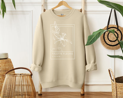 Sweater "Palette Fleurie"