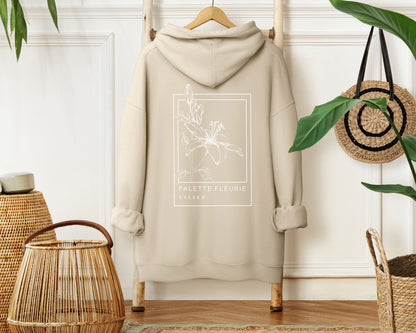 Hoodie "Palette Fleurie"