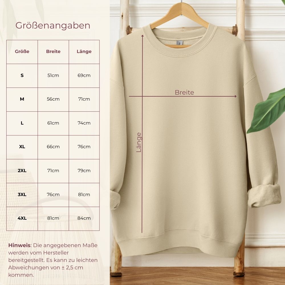 Sweater mit Pfingstrosen