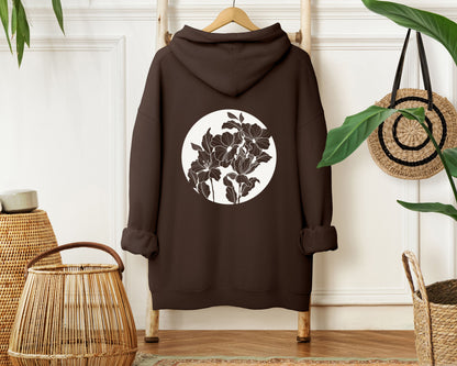 Hoodie "Moonlit Florals"